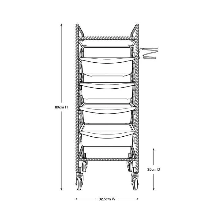 Barber Culture Chiswick Barber Trolley 6 Barber Culture Chiswick Barber Trolley - Image 4