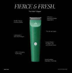 ANDIS Vida 5 In 1 Cordless Clipper [Green] -Swan Sales Shop AN 79090 3