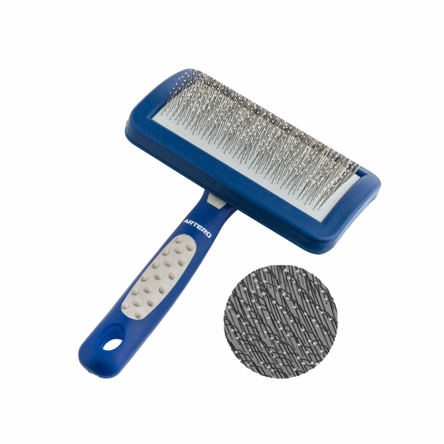 Artero Soft Slicker With Protected Teeth - Small 3 Artero Soft Slicker With Protected Teeth - Small