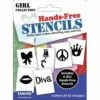 Davis Hands-Free Stencils (Girl) 2 Davis Hands-Free Stencils (Girl) -Swan Sales Shop DA ST90416