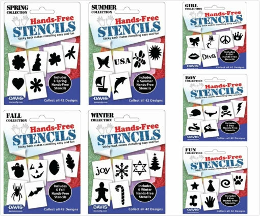 Davis Hands-Free Stencils Set -Swan Sales Shop DA St Set