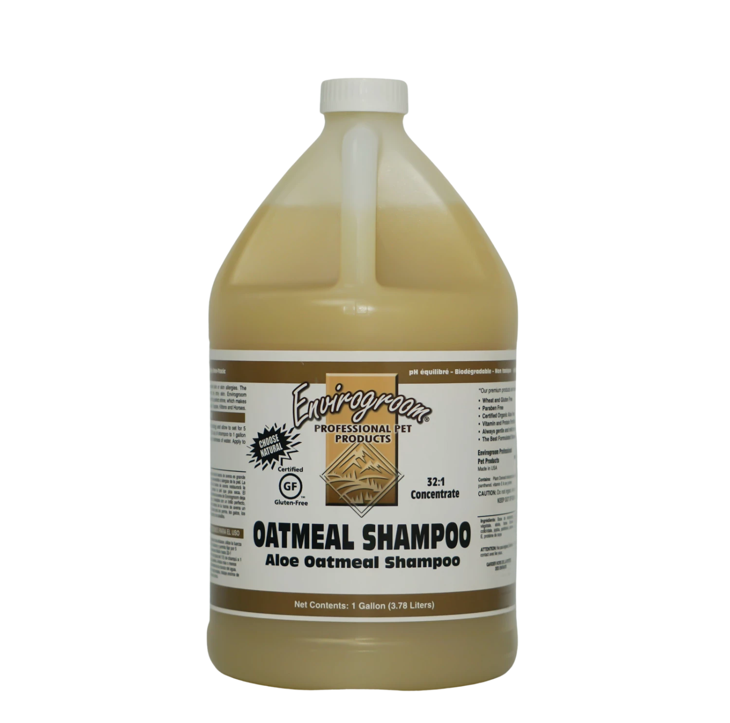 Envirogroom Aloe Oatmeal Shampoo 1 Gallon 3 Envirogroom Aloe Oatmeal Shampoo 1 Gallon