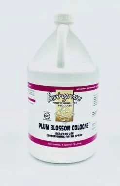 Envirogroom Plum Blossom Cologne RTU Conditioning Finish Spray 1 Gallon