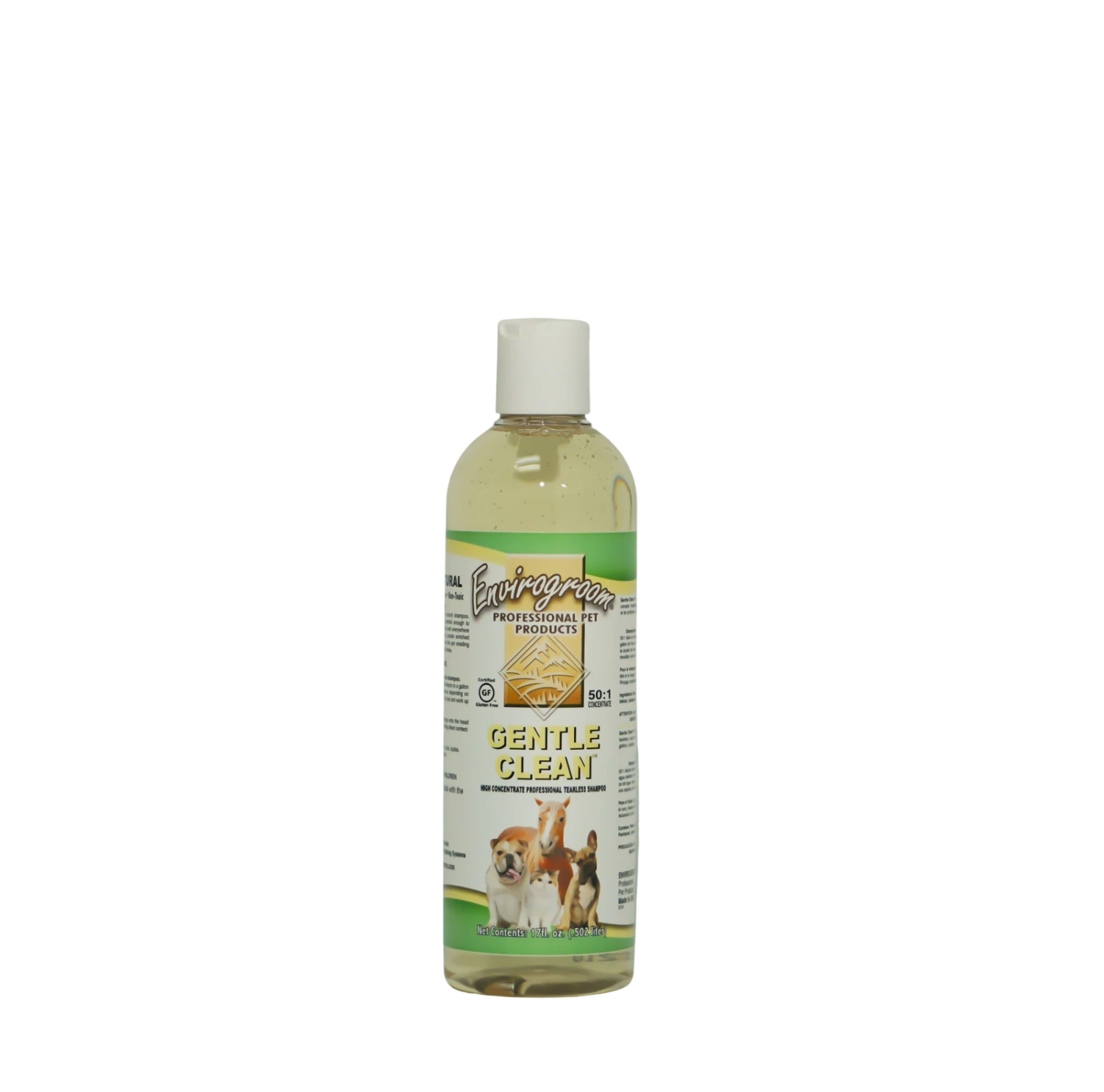 Envirogroom Gentle Clean Pro Tearless Shampoo 17oz 3 Envirogroom Gentle Clean Pro Tearless Shampoo 17oz