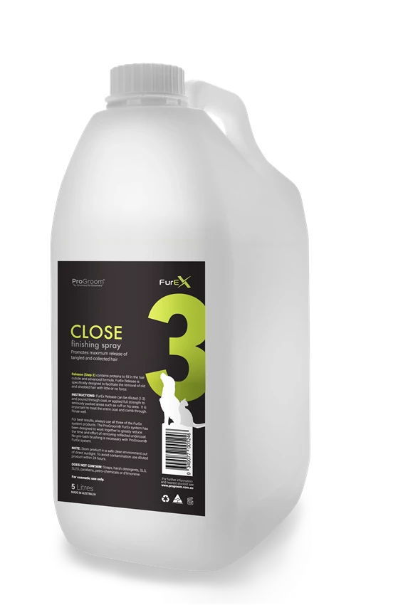 FurEx De-Shedding 3 Close Finishing Spray 5L 3 FurEx De-Shedding 3 Close Finishing Spray 5L