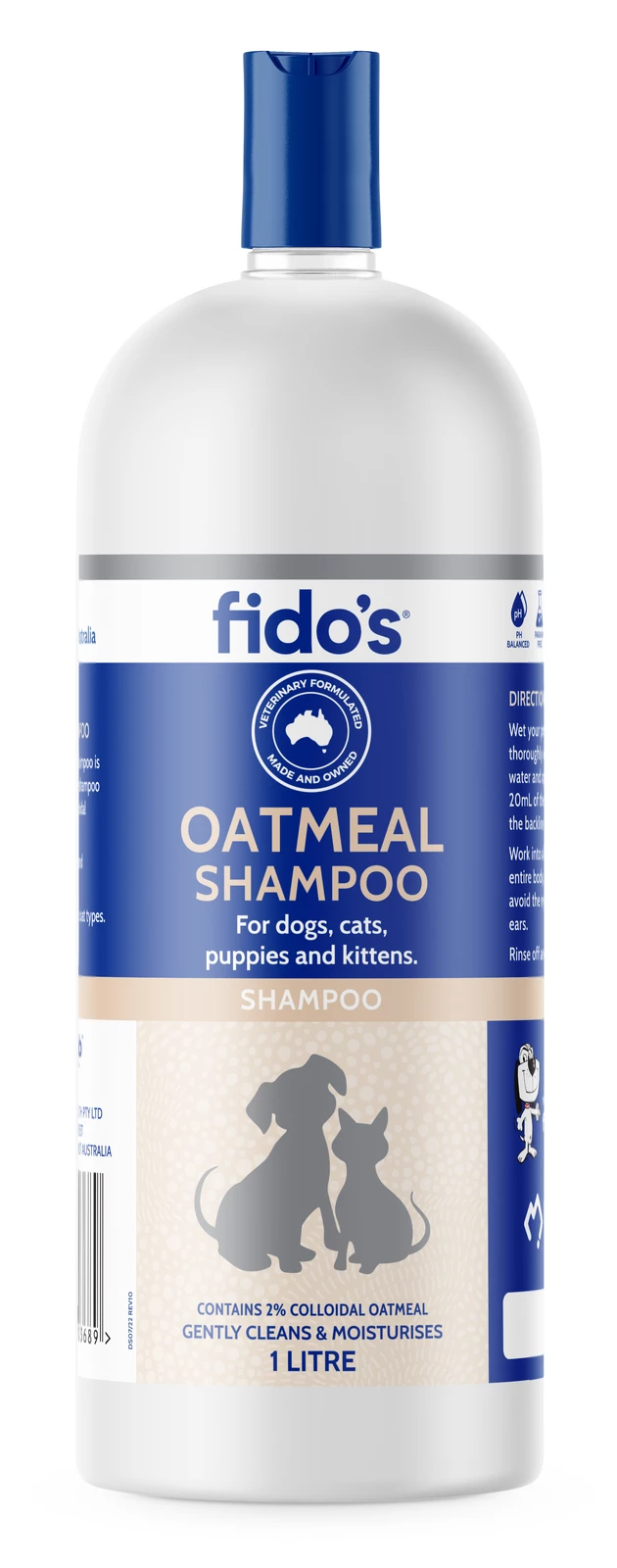 Fido’s Oatmeal Shampoo 1L 3 Fido’s Oatmeal Shampoo 1L