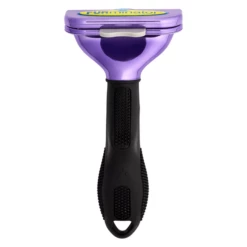 Furminator DeShedding Tool - Large Cat Long Hair Metallic [Purple] -Swan Sales Shop FU 01226 5