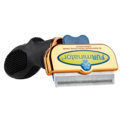 Furminator DeShedding Tool - Medium Dog Short Hair Metalic [Rose Gold] -Swan Sales Shop FU 02515 2