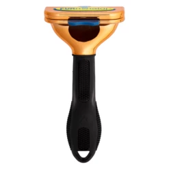 Furminator DeShedding Tool - Medium Dog Short Hair Metalic [Rose Gold] -Swan Sales Shop FU 02515 5