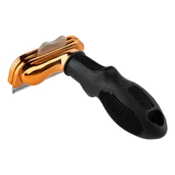 Furminator DeShedding Tool - Medium Dog Long Hair Metalic [Rose Gold] -Swan Sales Shop FU 02516 4