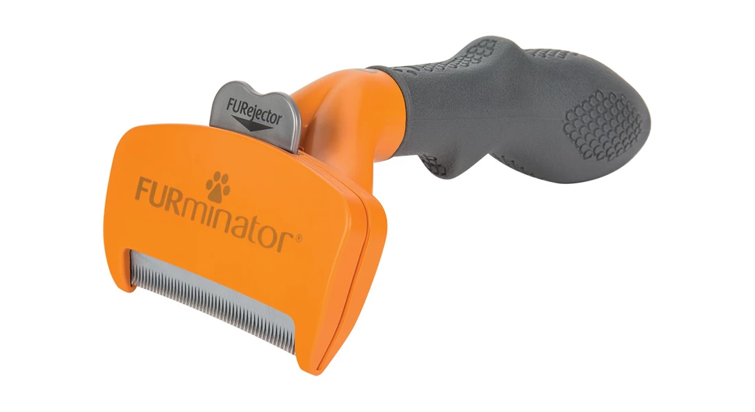 Furminator Undercoat DeShedding Tool - Medium Dog Long Hair 6 Furminator Undercoat DeShedding Tool - Medium Dog Long Hair - Image 4