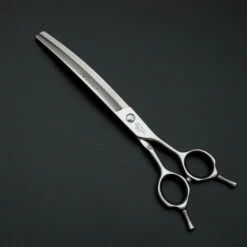 Groomtech Aries Shear Curved 60 Tooth Thinner 7" -Swan Sales Shop GT AR70CTY 2