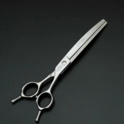 Groomtech Aries Shear Curved 60 Tooth Thinner 7" -Swan Sales Shop GT AR70CTY 3