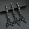 Groomtech Darkblaze Grooming Scissors Kit, Set Of 3 -Swan Sales Shop GT DA725 Set3