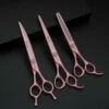 Groomtech Flamingos Grooming Scissors Kit, Set Of 3 -Swan Sales Shop GT FL65 Set3