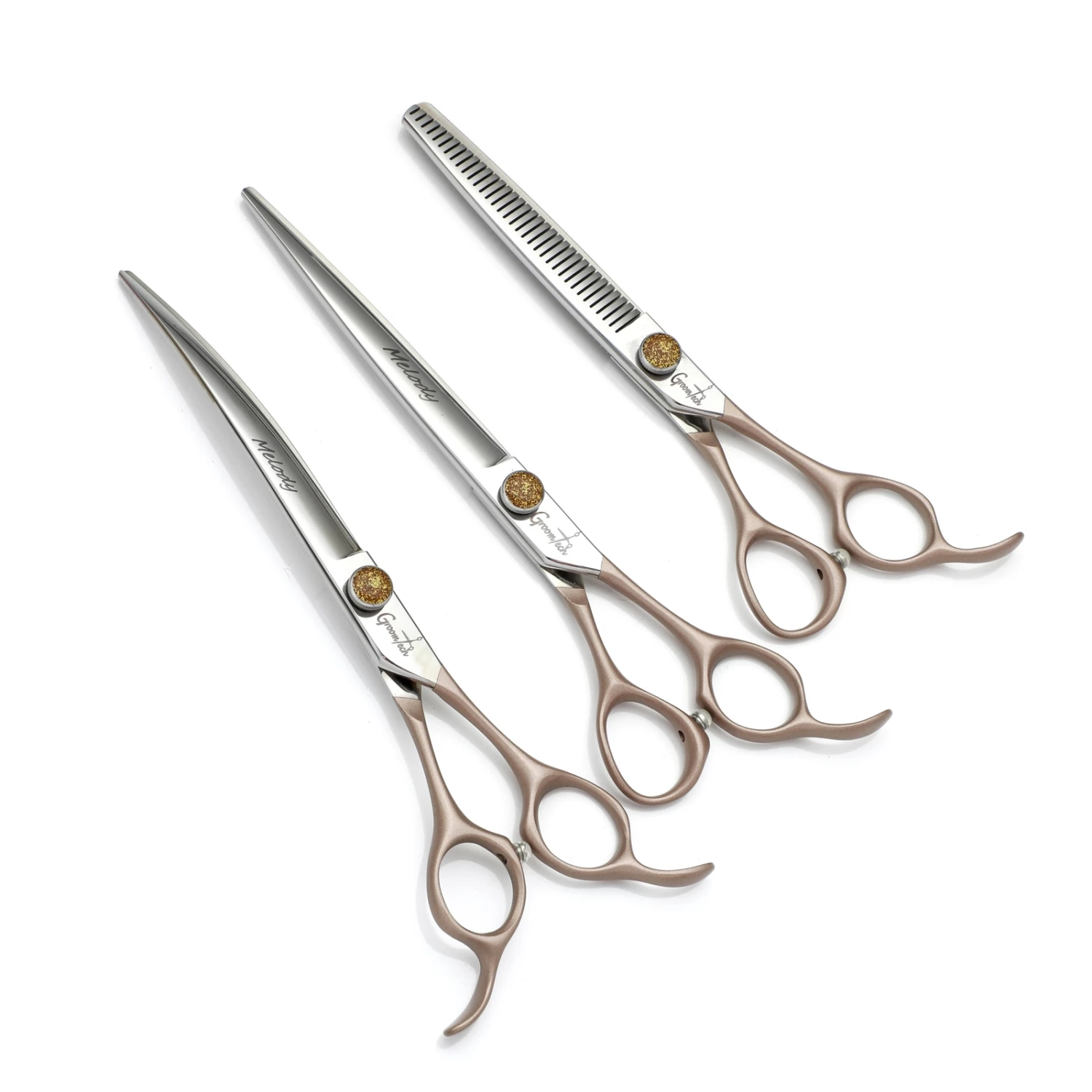 Groomtech Melody Grooming Scissors Kit, Set Of 3 4 Groomtech Melody Grooming Scissors Kit, Set Of 3 - Image 2