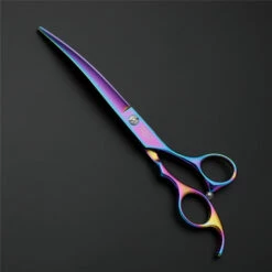 Groomtech Spring Rainbow Pet Grooming Scissors Kit, Set Of 4 With Comb -Swan Sales Shop GT SP870 Set4 5