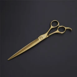 Groomtech Taurus Shear Straight 7.2" Blind Hole -Swan Sales Shop GT TA72SY 1