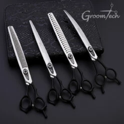Groomtech Warrior Shear 8" Set Of 4