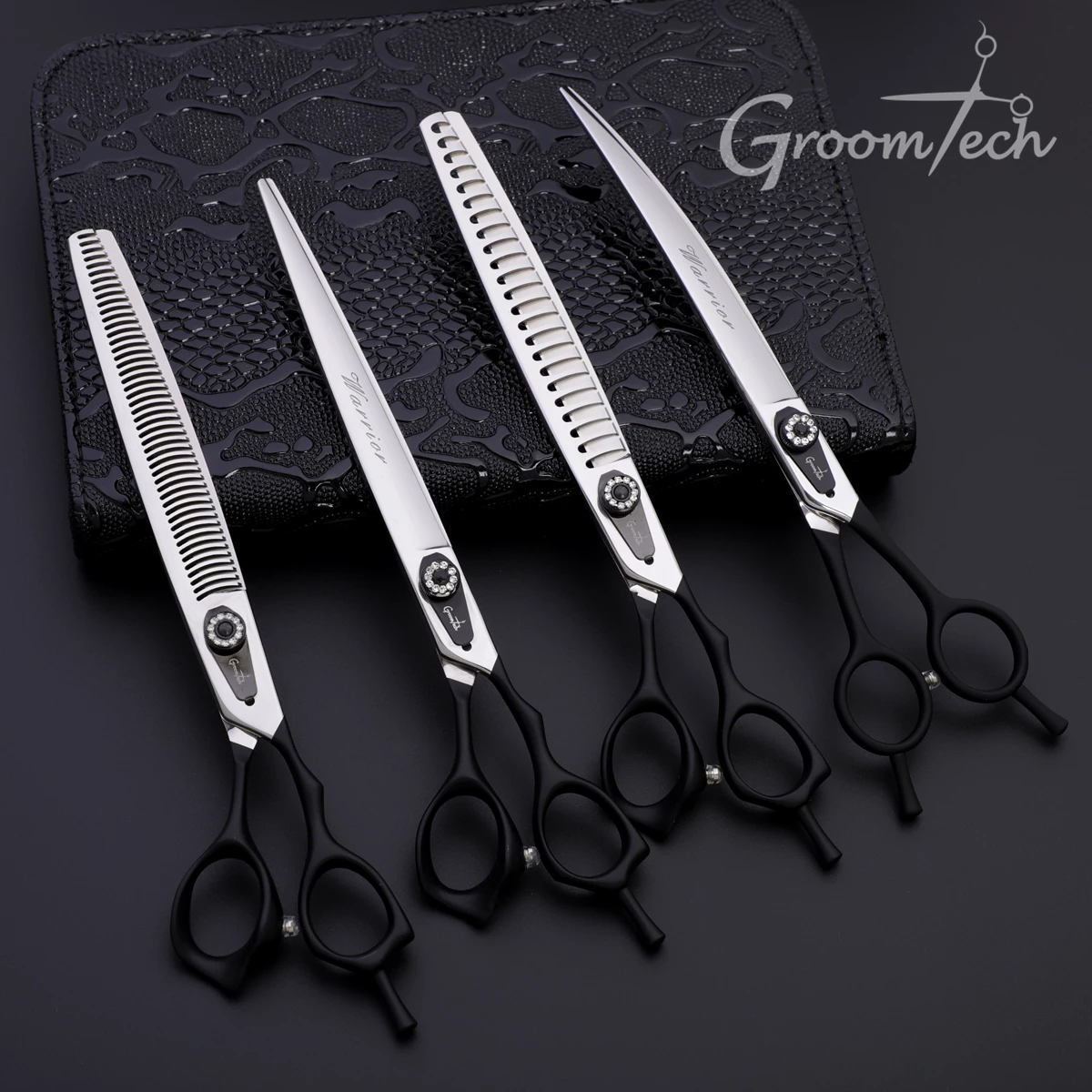 Groomtech Warrior Shear 8" Set Of 4 3 Groomtech Warrior Shear 8" Set Of 4