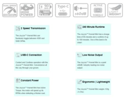 Joyzze Hornet Mini Trimmer 2 Speed [Purple] -Swan Sales Shop JY 99028 5