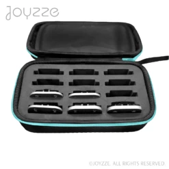 Joyzze Hard Blade Storage Case Fits 12 Blades - Neon Teal 11 Joyzze Hard Blade Storage Case Fits 12 Blades - Neon Teal -Swan Sales Shop JY 99082 2