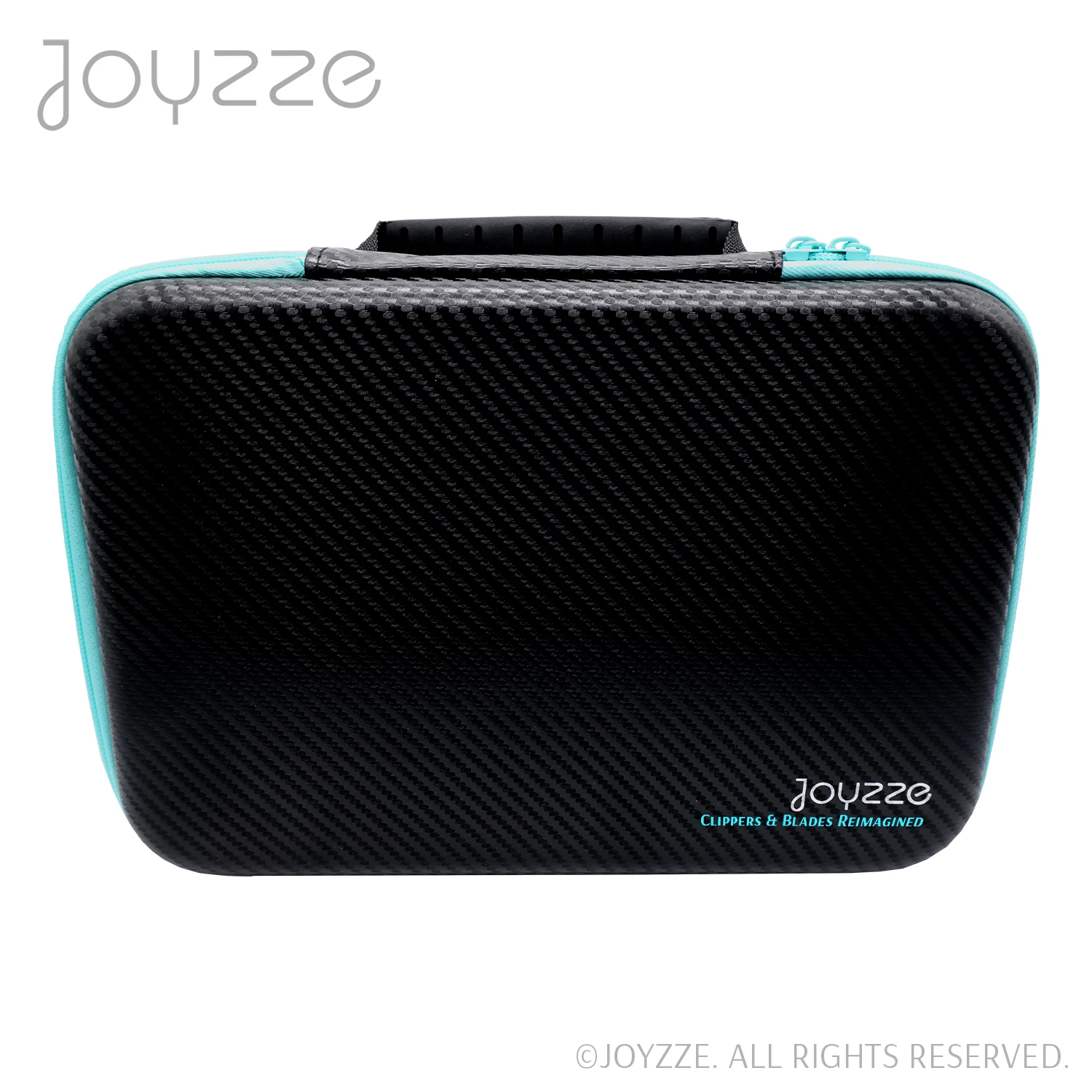 Joyzze Hard Blade Storage Case Fits 22 Blades - Neon Teal 3 Joyzze Hard Blade Storage Case Fits 22 Blades - Neon Teal