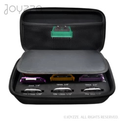 Joyzze 3 Wide Blade + 7 Wide Comb With Storage Case - Black -Swan Sales Shop JY 99088 4