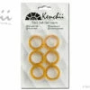 Kenchii Thick Soft Finger Insert Ring Set Of 6 - Gold -Swan Sales Shop KE FIB