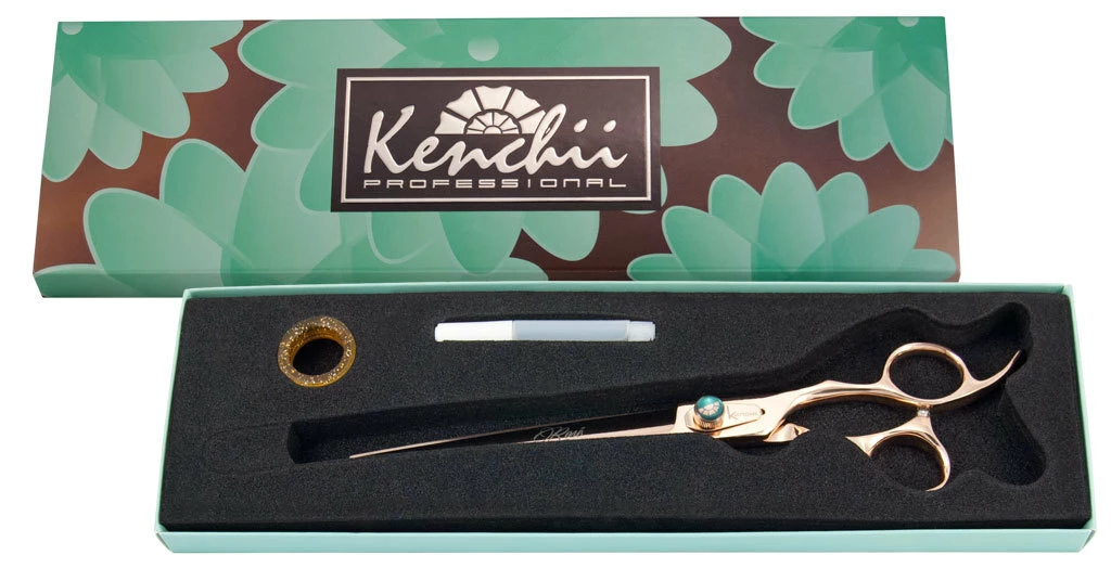 Kenchii Rosé Shear Straight 8" 4 Kenchii Rosé Shear Straight 8" - Image 2