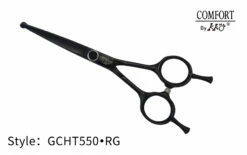 KKO Comfort Line Scissors Straight With Ball Tip 5.5" [Black]