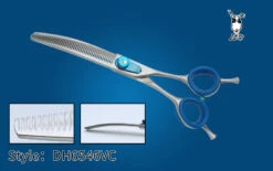 KKO Japanese Scissors Curved Thinner With 46 V Teeth 6.5"