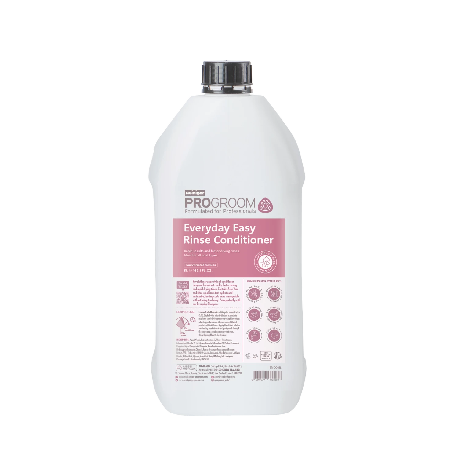 Progroom Everyday Easy Rinse Conditioner 5L 3 Progroom Everyday Easy Rinse Conditioner 5L