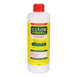 Cotex Hydrokill Flea & Tick Rinse Concentrate 500ml