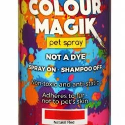 Colour Magik Pet Spray - Red / Dark Orange -Swan Sales Shop PW CMR 2