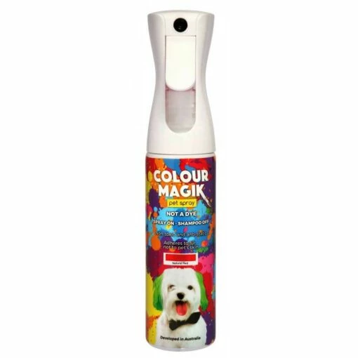 Colour Magik Pet Spray - Red / Dark Orange -Swan Sales Shop PW CMR