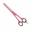 Roseline Scissors 46 Teeth Single Sided Thinner 6.25", Magenta