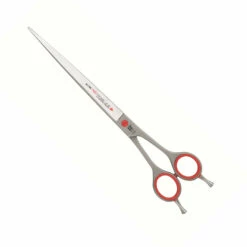 Roseline Scissors Double Rest Red Straight 8"