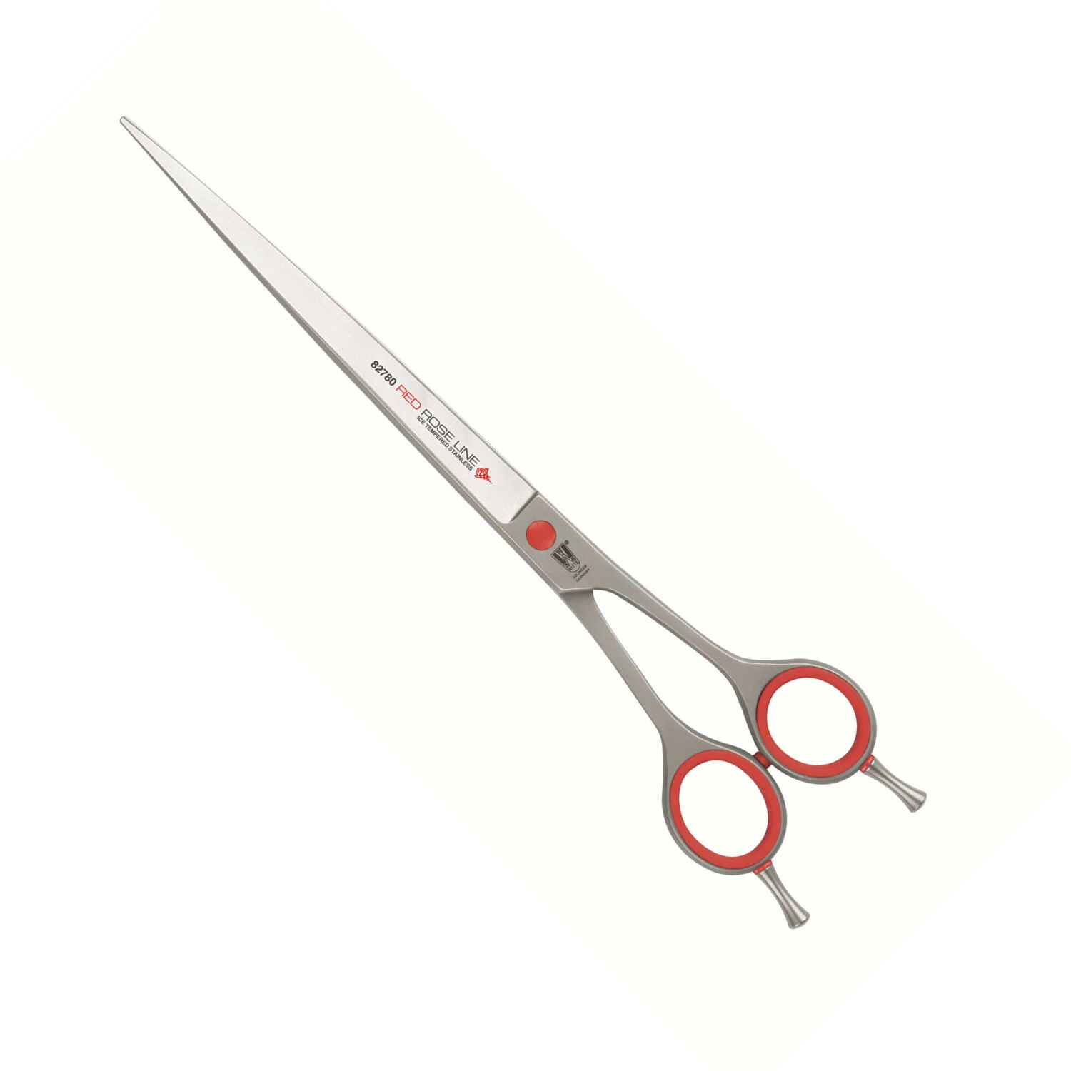 Roseline Scissors Double Rest Red Straight 8" 3 Roseline Scissors Double Rest Red Straight 8"