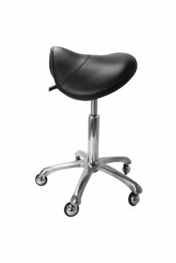 Ergonomic Saddle Stool With Planetary Casters -Swan Sales Shop S GC002SW 2