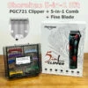 Shernbao 5 In 1 Clipper Combo With Comb Attachment & Fine Blade -Swan Sales Shop S PGC721 KitB