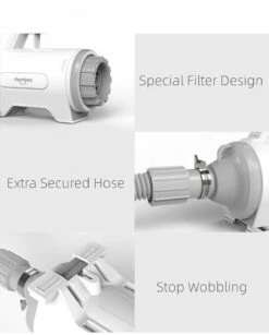 Shernbao Anion Blow Dryer & Vacuum Mini For Cat -Swan Sales Shop S SMD06P 5