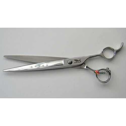 Shark Teeth 5 Star 8" Straight Scissors 7 Shark Teeth 5 Star 8" Straight Scissors - Image 5