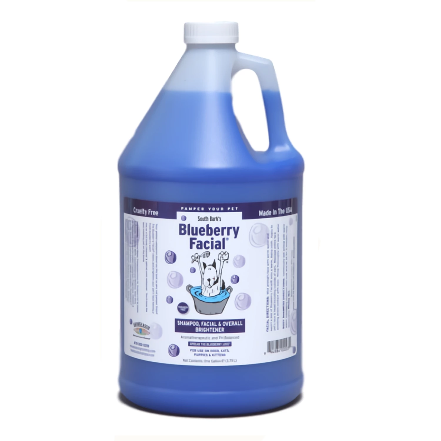 South Bark's Blueberry Facial Shampoo 3.8L 3 South Bark's Blueberry Facial Shampoo 3.8L