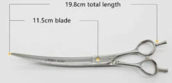 Silver Line Shear 40 Degree Super Curved 8" -Swan Sales Shop SL DHC800 2
