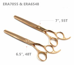 Silver Line Shear Thinner 6.5" Rose Gold -Swan Sales Shop SL ERAD6548 G 3