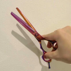 Silver Line Shear Thinner 7" Rainbow