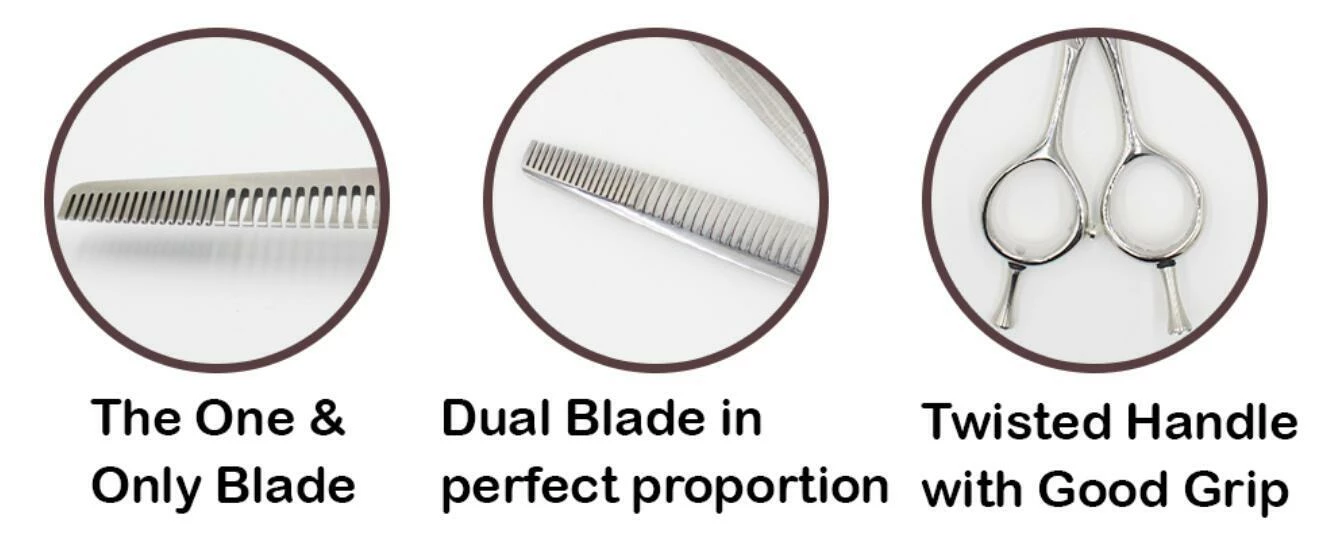 Silver Line Shear Dual Magic Scissor Blender 7.5" 4 Silver Line Shear Dual Magic Scissor Blender 7.5" - Image 2