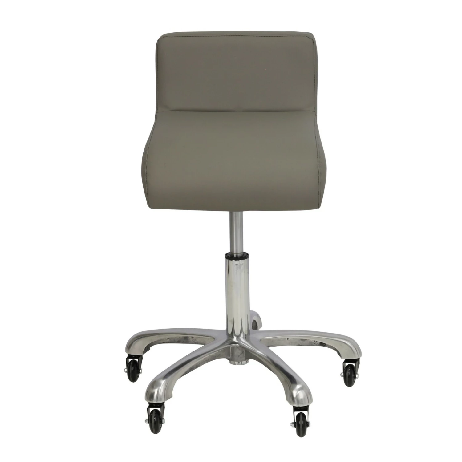 Groomer's Modern Groomer Stool With Square Cushion And Waist Support (Grey) 4 Groomer's Modern Groomer Stool With Square Cushion And Waist Support (Grey) - Image 2