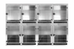 Aeolus KA505T Stainless Steel Modular Cage - Large -Swan Sales Shop T KA505TL 201 5